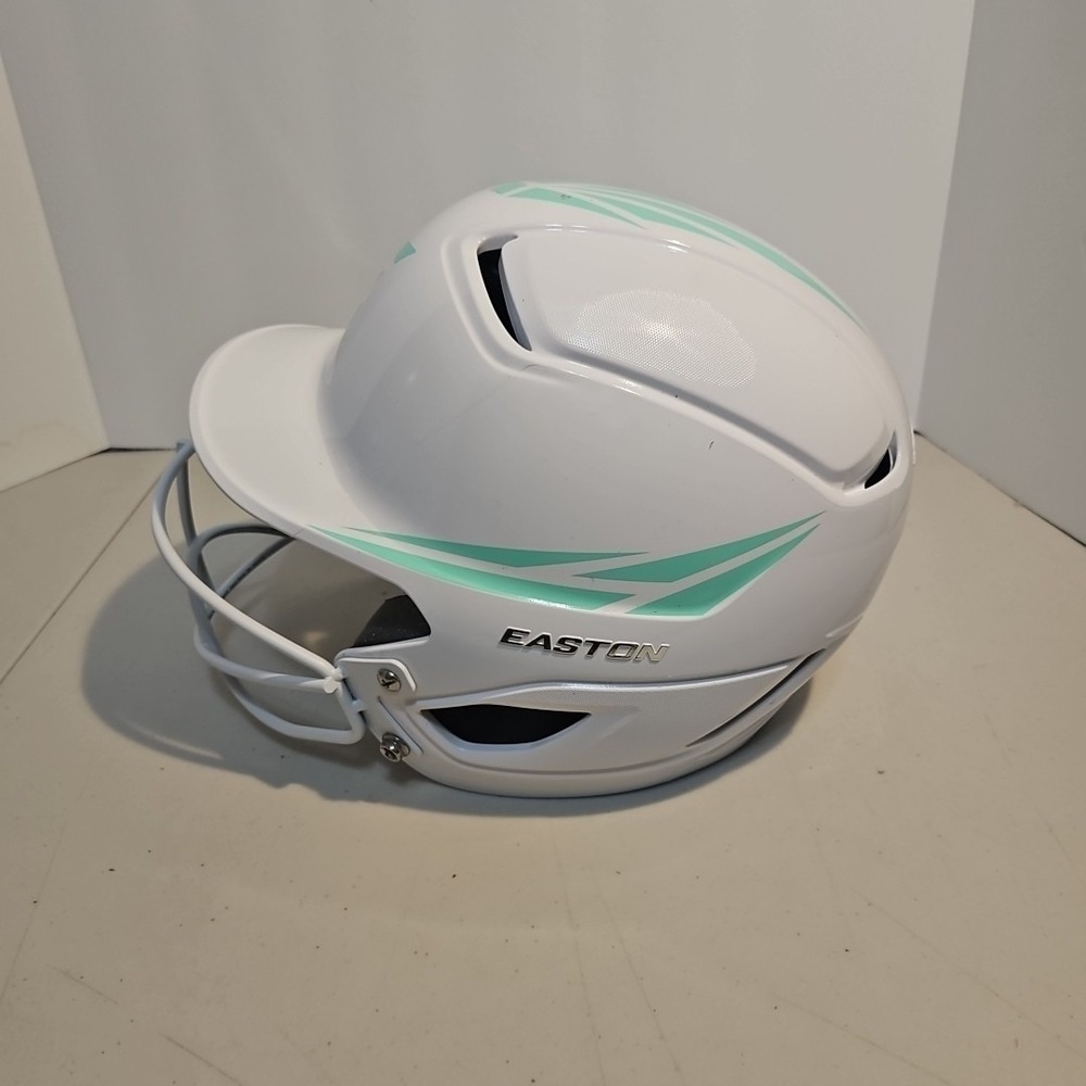 Easton Alpha Quartz Softball Battling Helmet - White size: M/L 6 5/8 - 7 1/4 - Picture 2 of 11